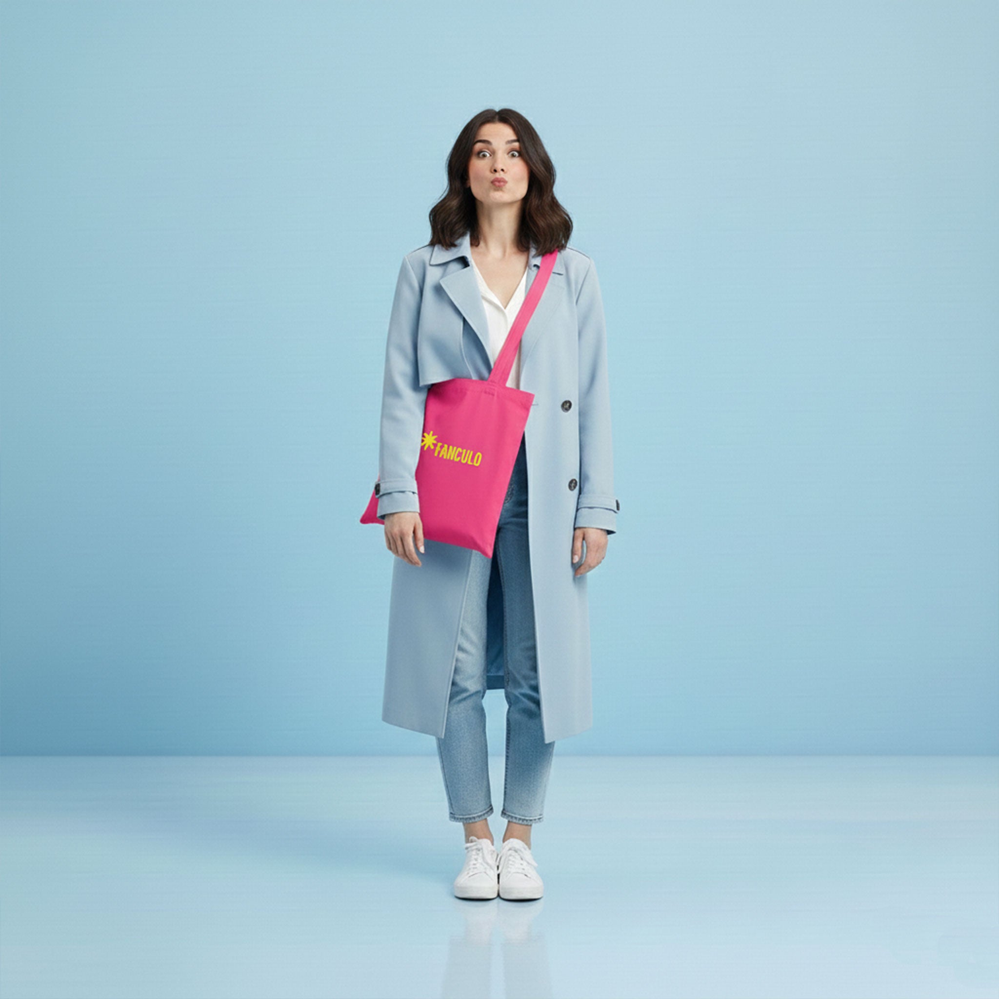Cotton tote “FANCULO”