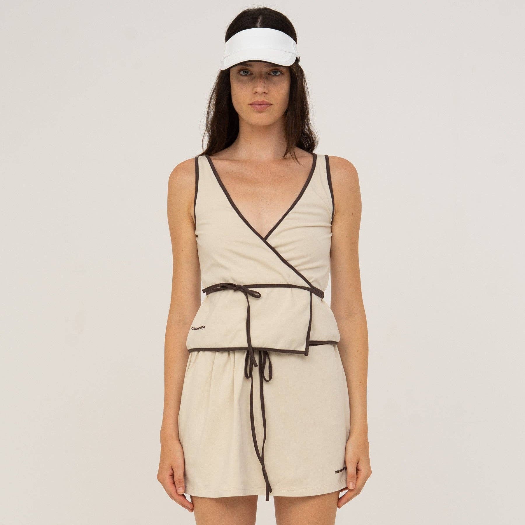Cross-Wrap Sports Top